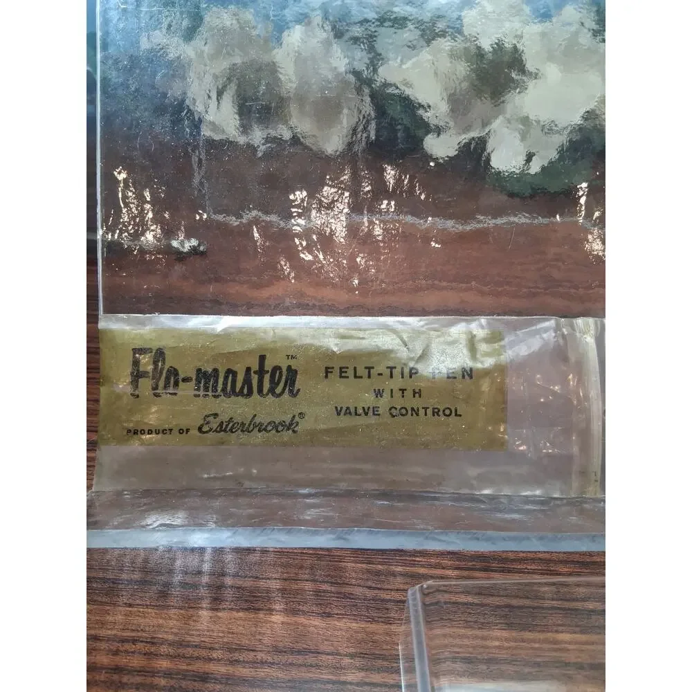 Vintage Flowmaster Felt Tip Pen Valve Control Esterbrook